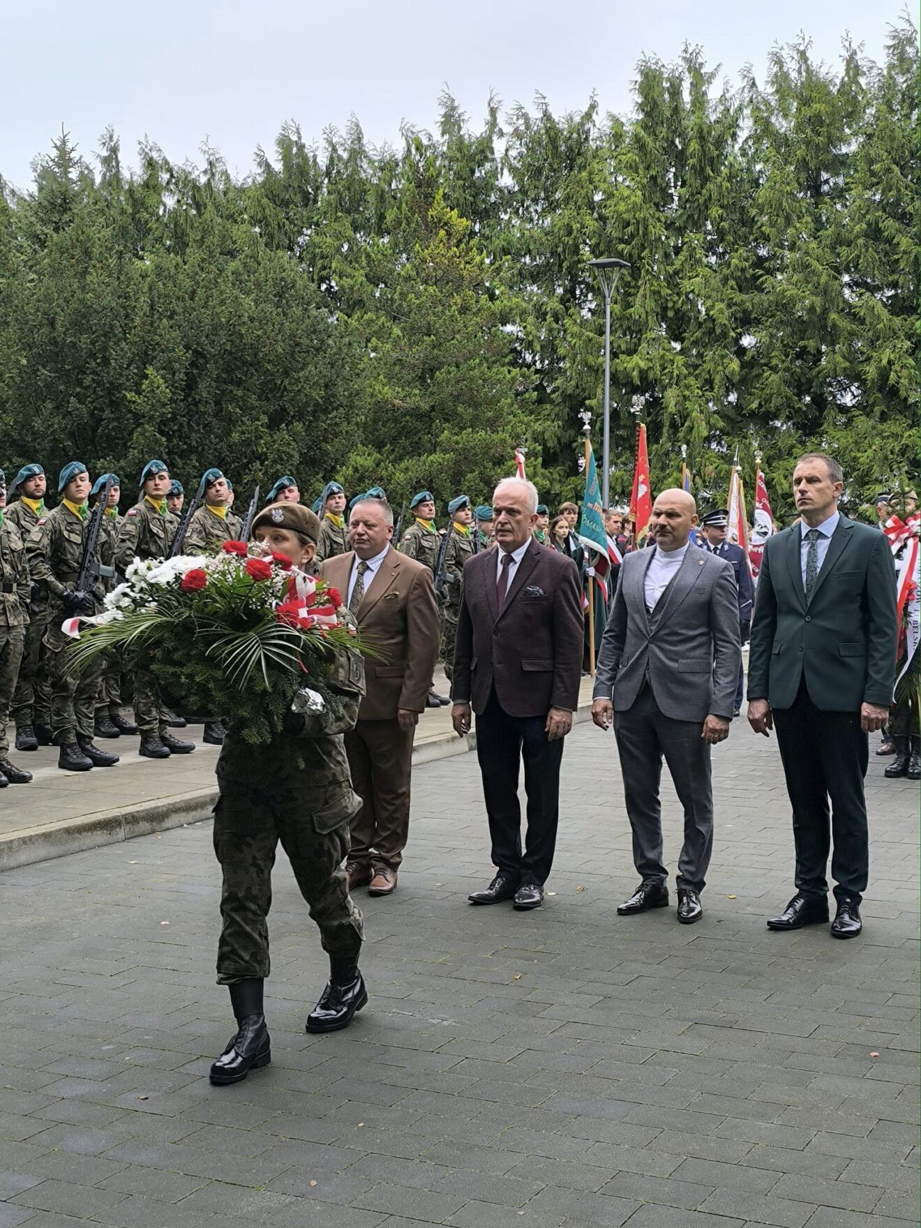 Uroczystości upamiętniające 85. rocznicę bitew pod Tomaszowem Lubelskim