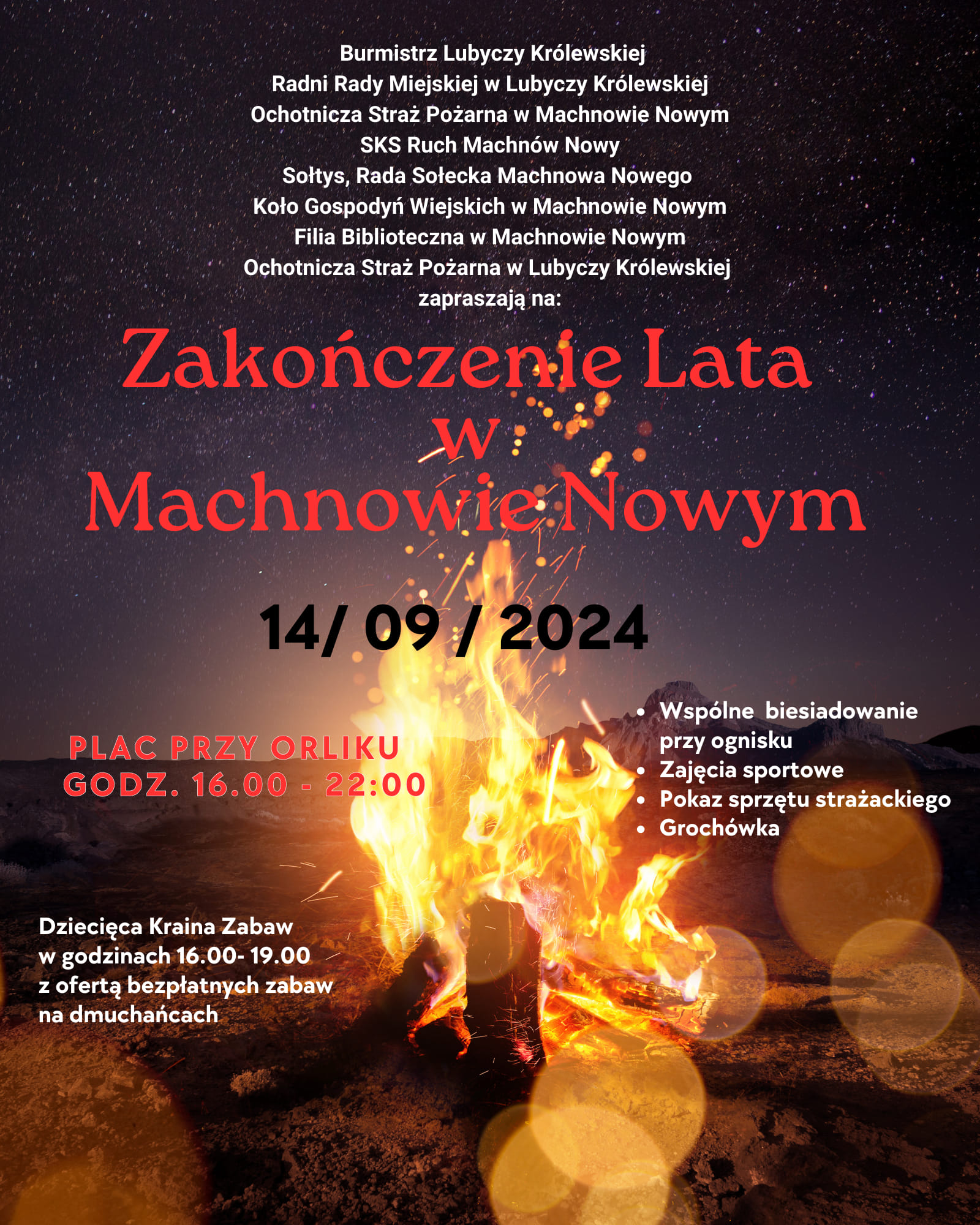 Zakończenie lata w Machnowie Nowym