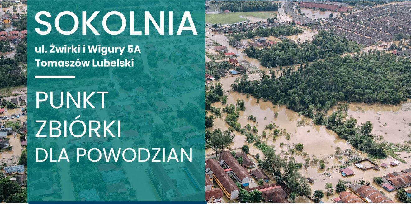 "Sokolnia" rozpoczyna zbiórkę darów dla powodzian