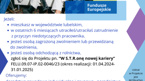 Nabór do projektu „W S.T.R.onę nowej kariery”