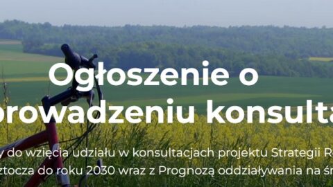 Ogłoszenie o przeprowadzeniu konsultacji