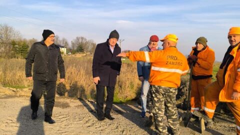 Trwa przebudowa odcinka drogi powiatowej Nowa Wieś–Podhorce