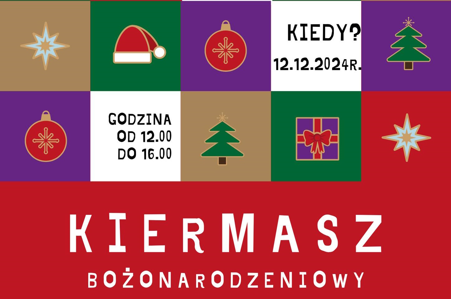 Kiermasz bożonarodzeniowy