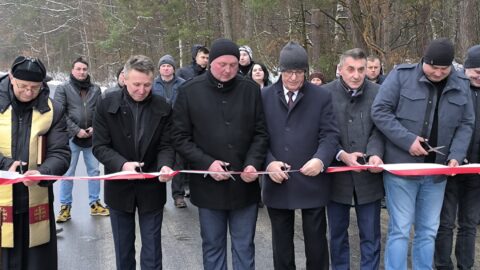 Zmodernizowano drogę powiatową nr 3503L w miejscowości Zaboreczno