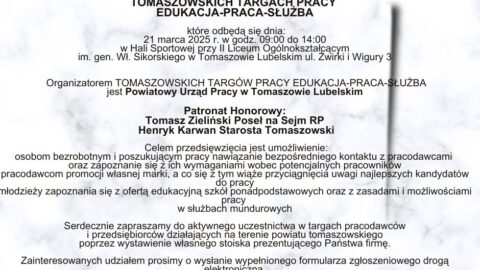 Tomaszowskie Targi Pracy