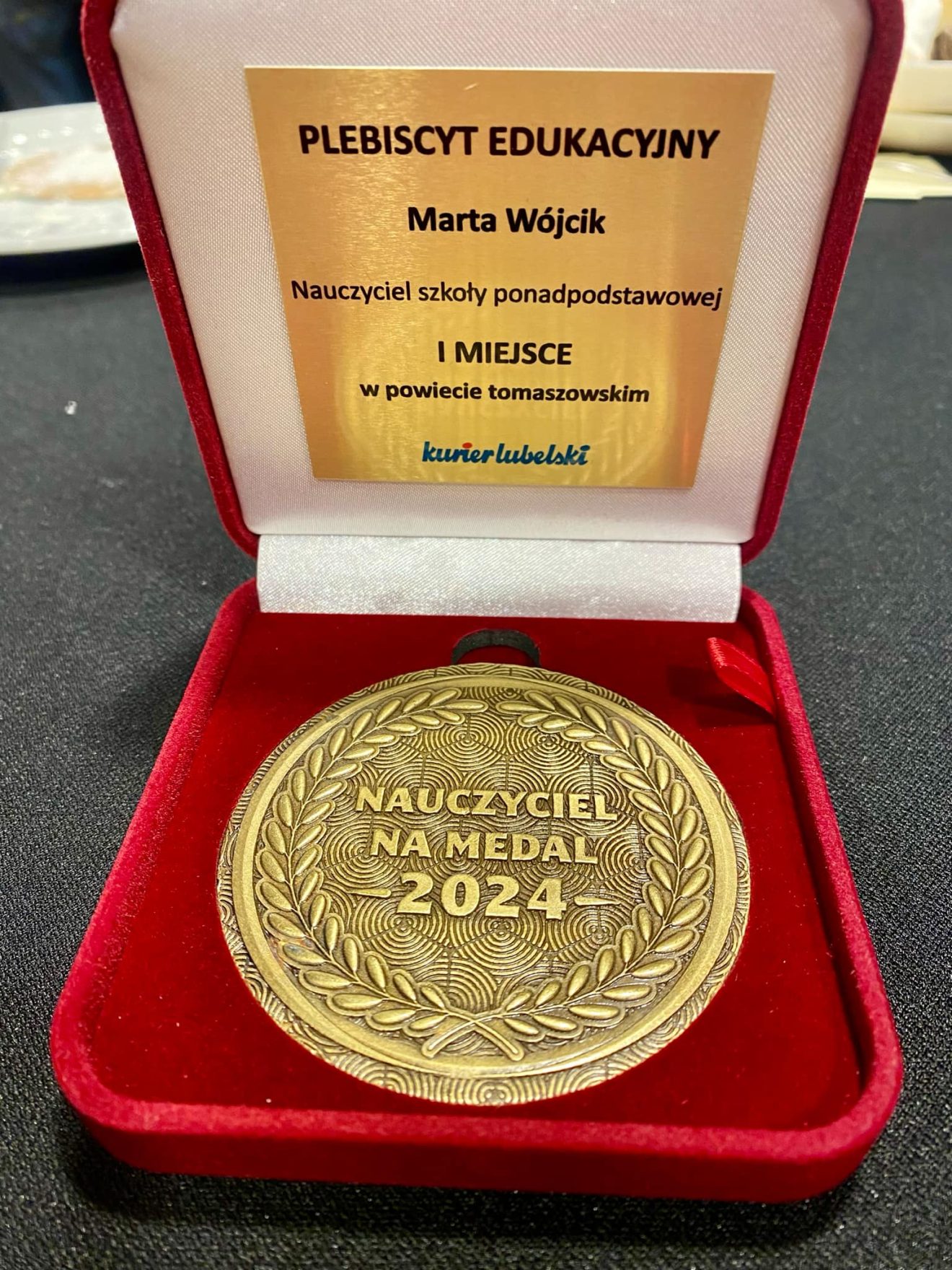 Marta Wójcik - Nauczycielem Roku 2024