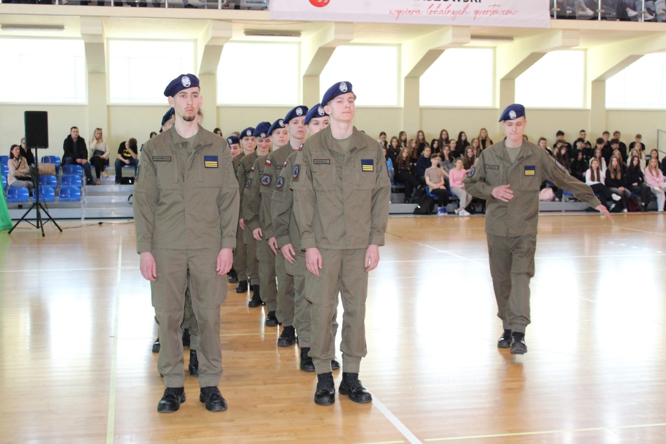 uroczyste zaprzysiężenie klasy wojskowej