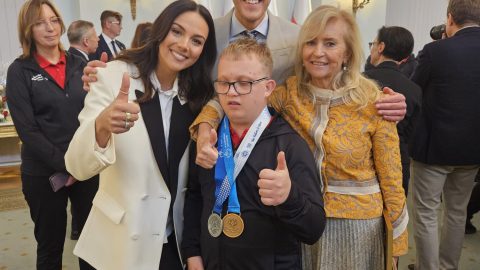 Szymon Mazurkiewicz uhonorowany za osiągnięcia sportowe