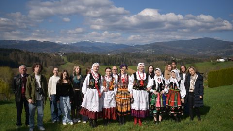 Delegacja I LO z wizytą w Austrii