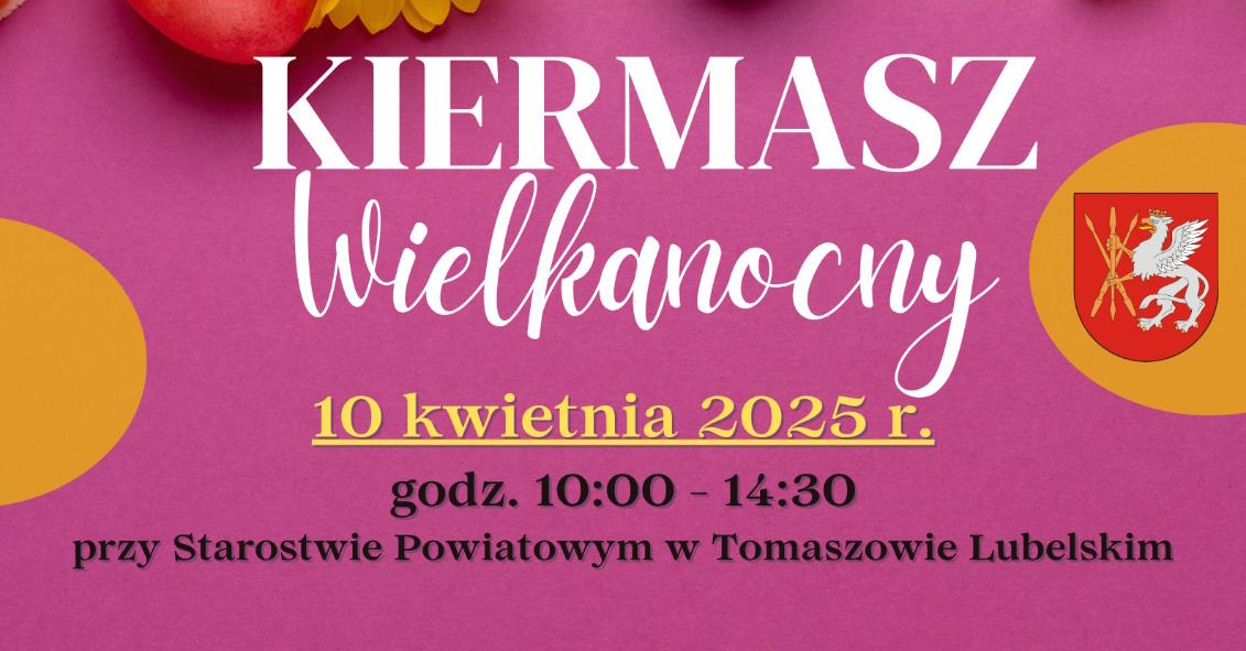 Kiermasz wielkanocny przy Starostwie Powiatowym