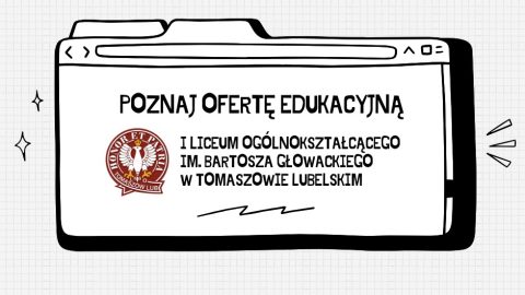 prezentację oferty edukacyjnej szkół ponadpodstawowych Powiatu Tomaszowskiego
