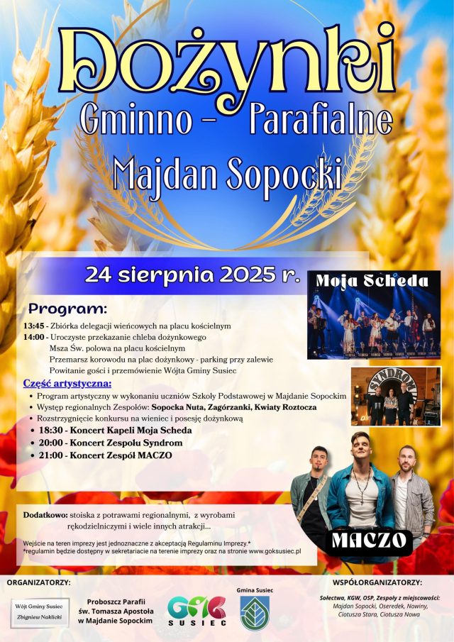 plakat dożynek