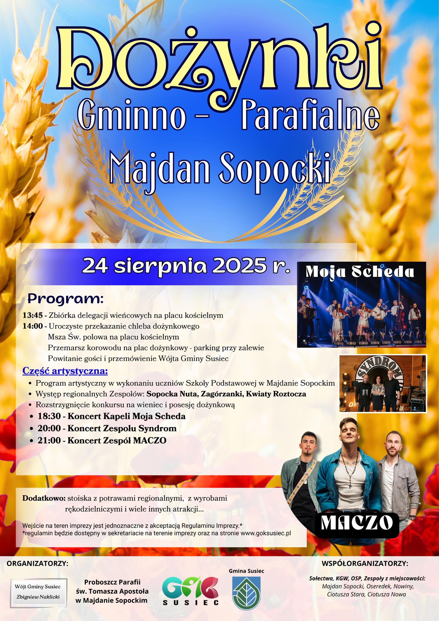 plakat dożynek