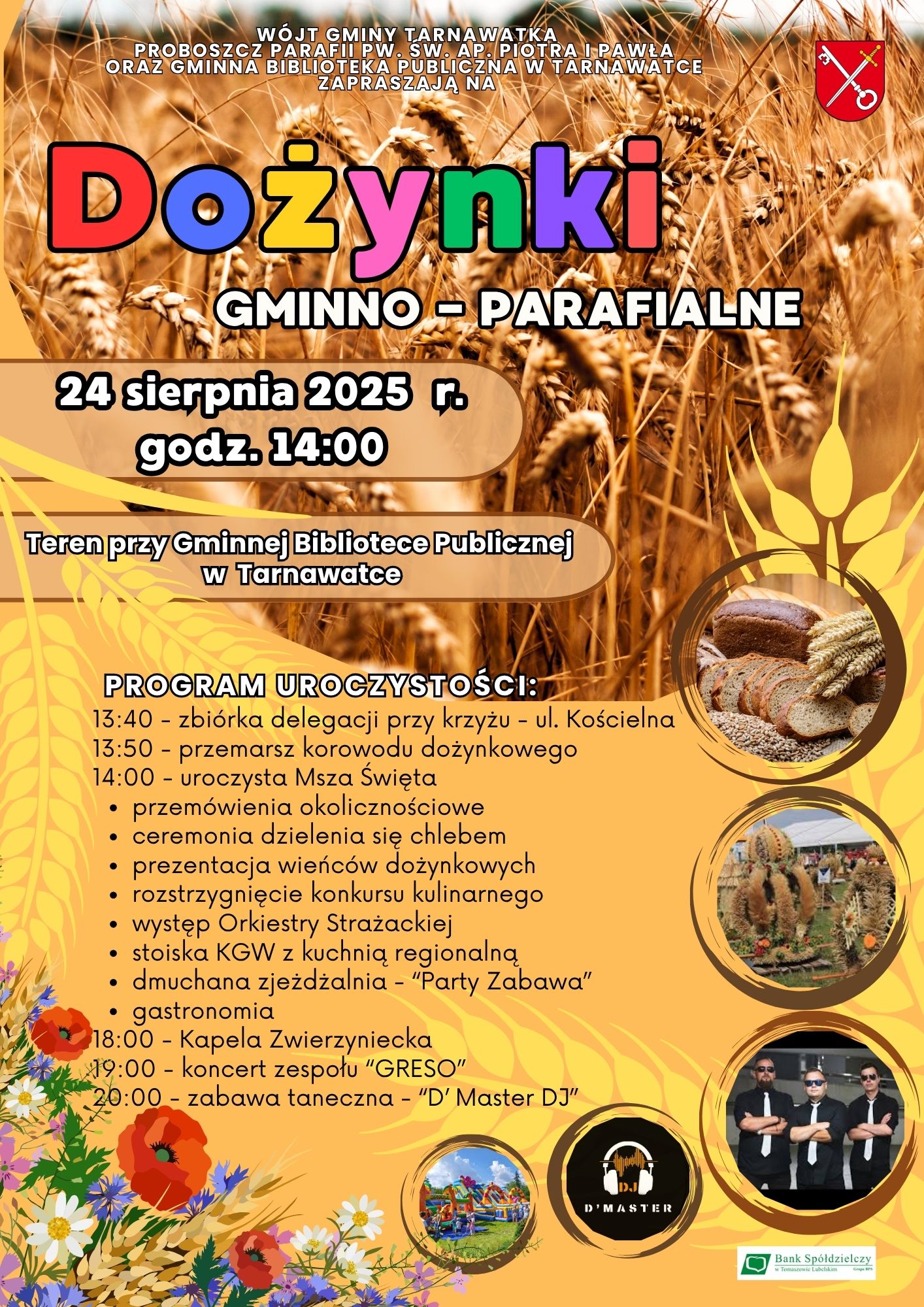 plakat dożynkowy