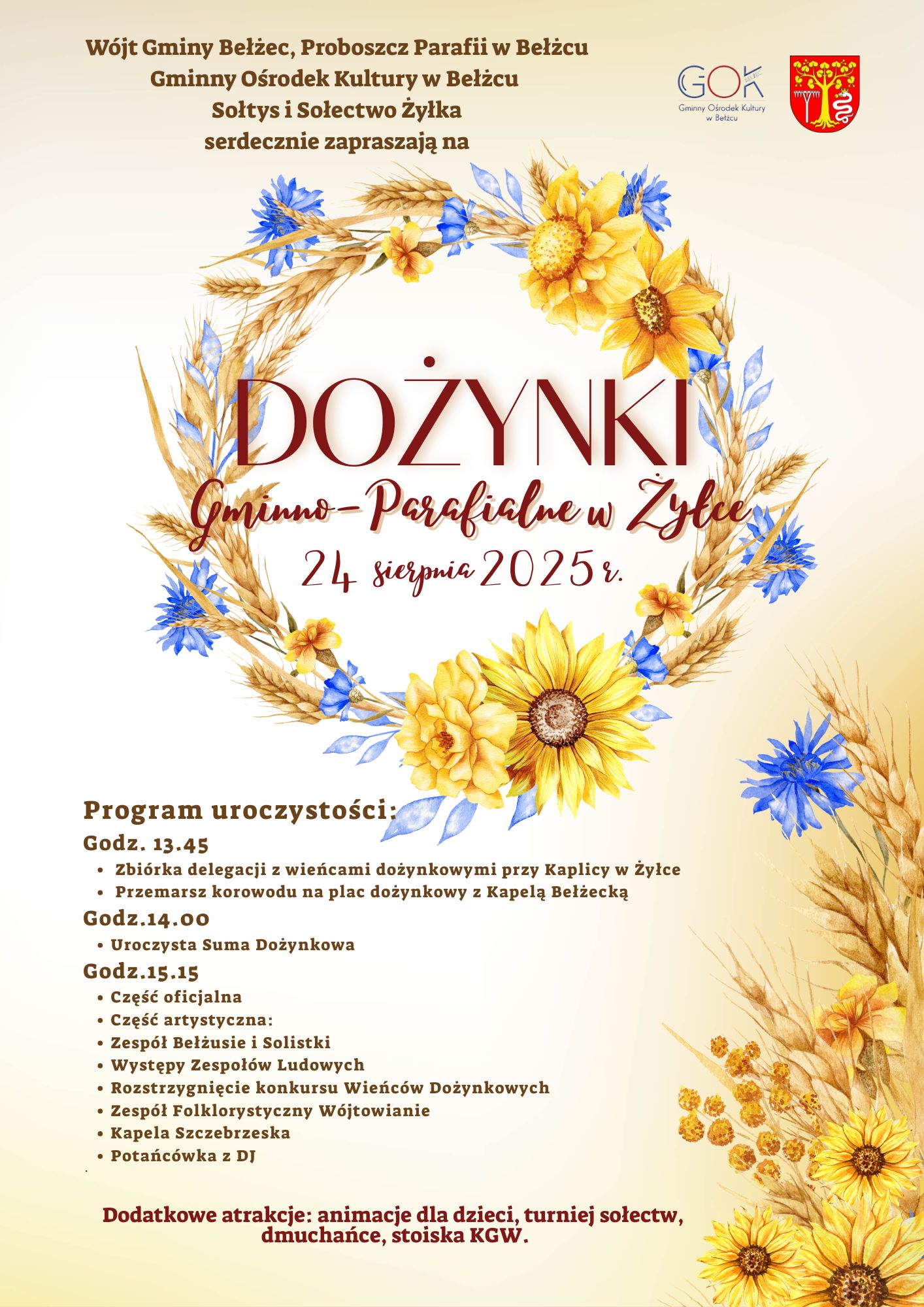 plakat dozynkowy