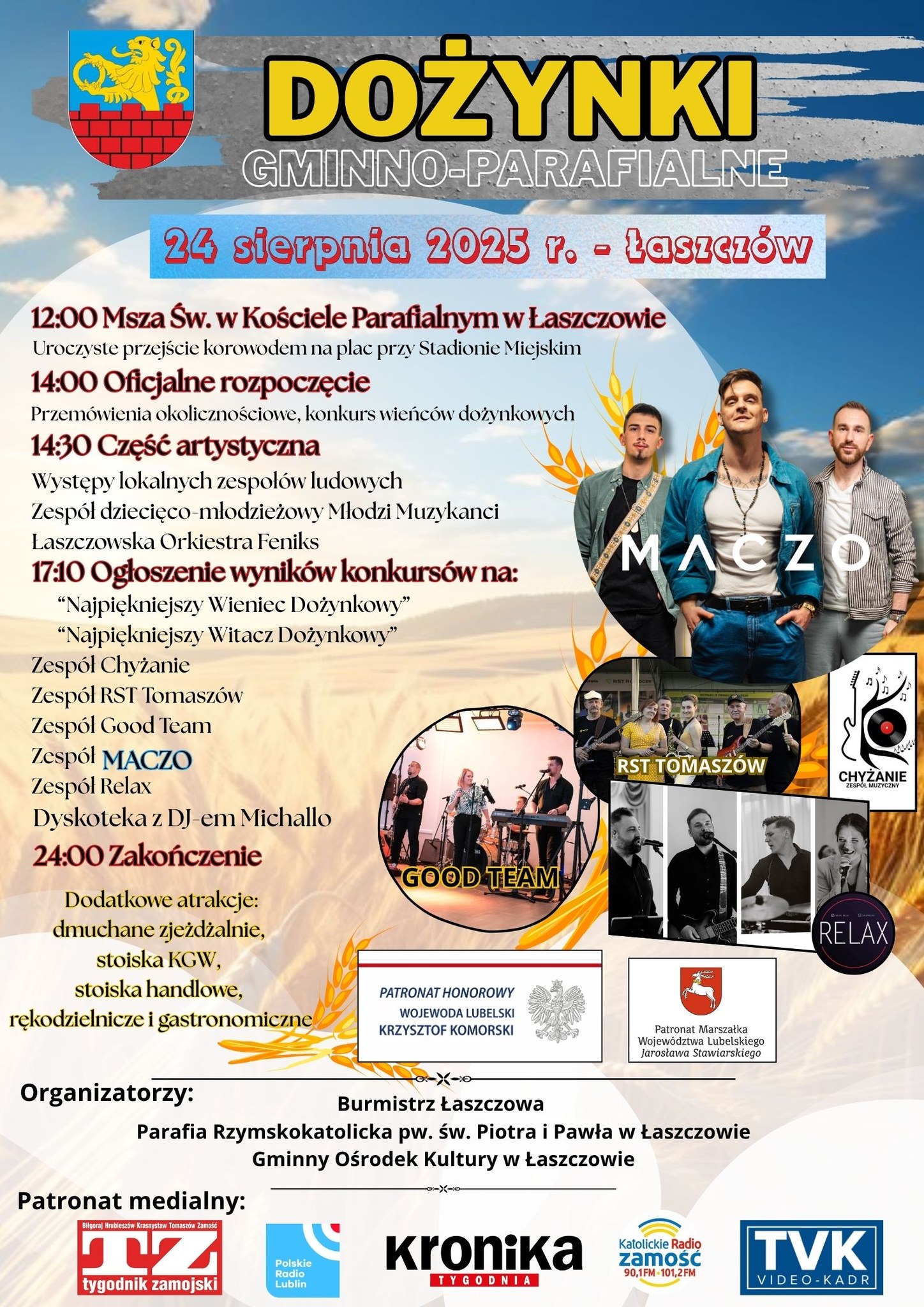 plakat dożynkowy