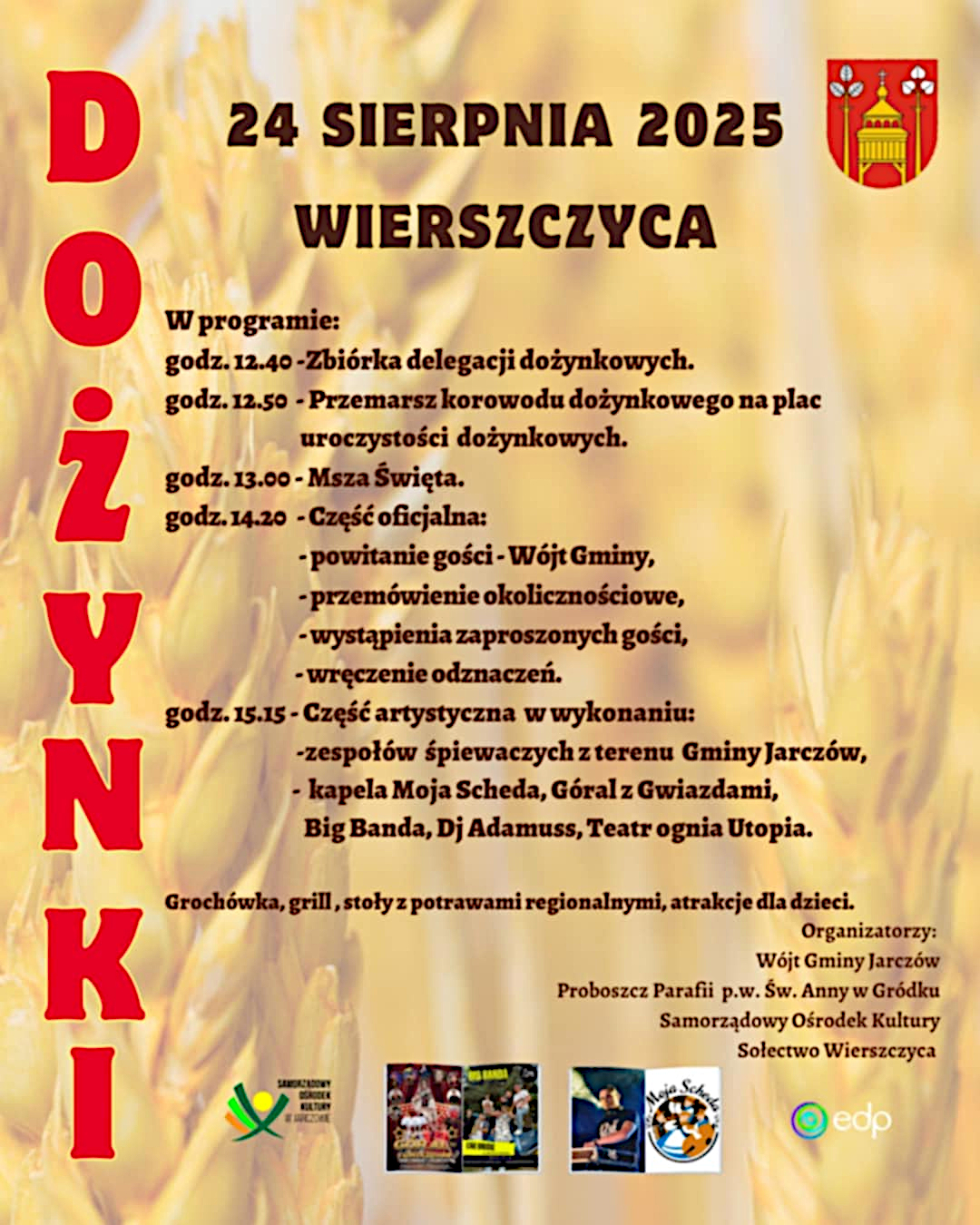 plakat dozynkowy