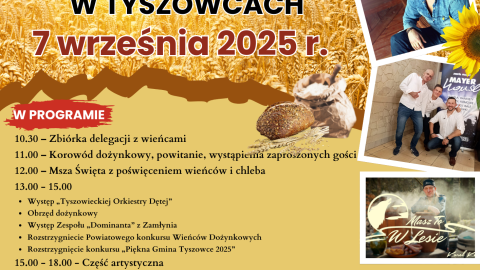 plakat dożynkowy