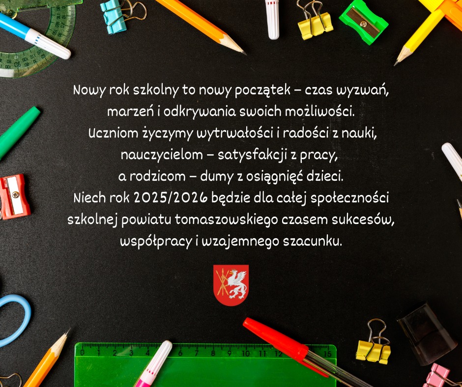 życzenia z okazji rozpoczęcia roku szkolnego