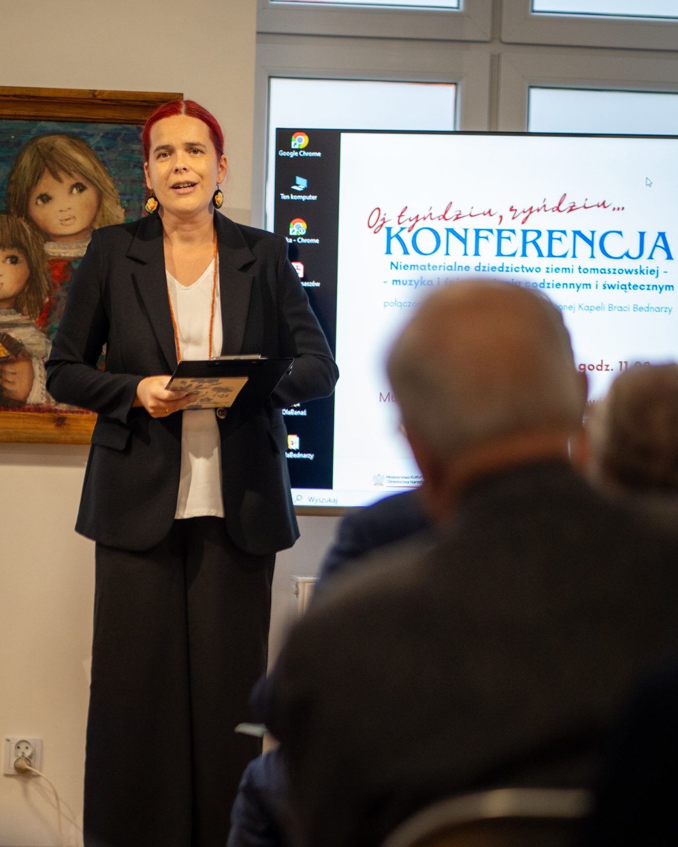 Konferencja „Oj tydziu, ryndziu… Niematerialne dziedzictwo ziemi tomaszowskiej – muzyka i śpiew w życiu codziennym i świątecznym”