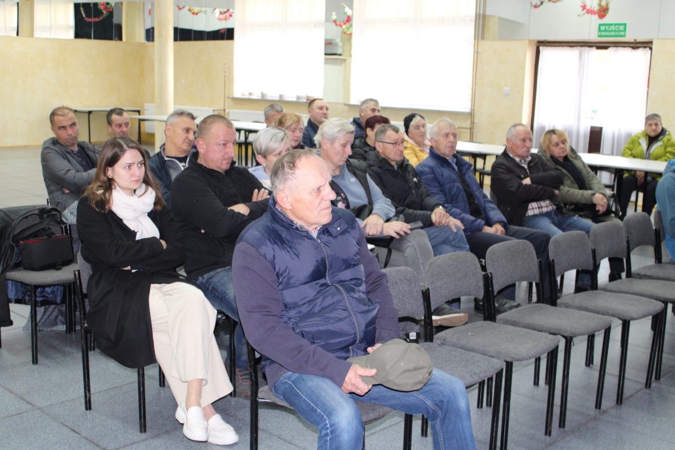 Spotkanie z mieszkańcami gminy dotyczące projektu e-Geodezja II – uzupełnienie cyfrowego zasobu geodezyjnego Województwa Lubelskiego – Gmina Susiec