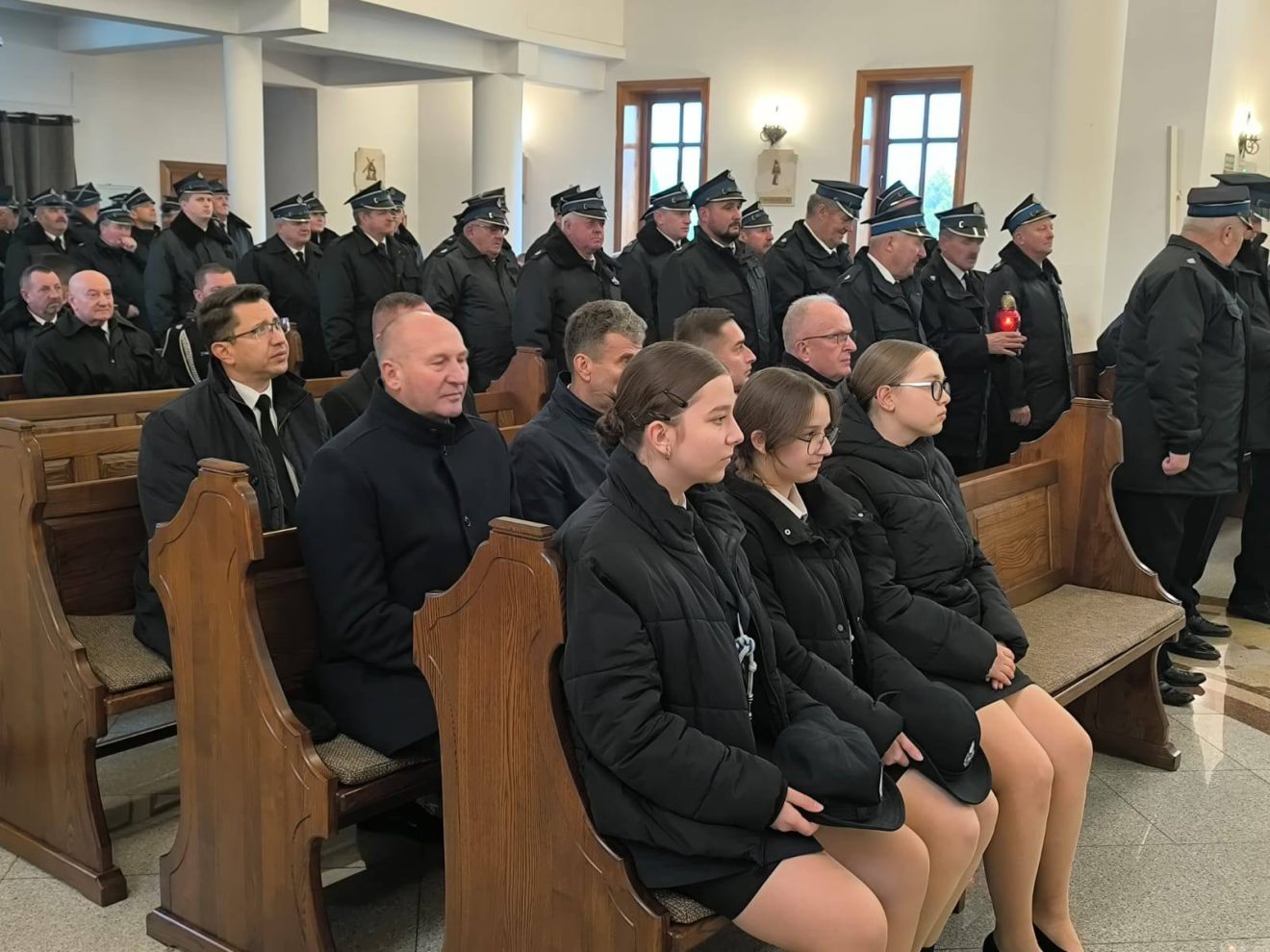 Powiatowe Zaduszki Strażackie w kościele pw. Świętego Józefa w Wieprzowie