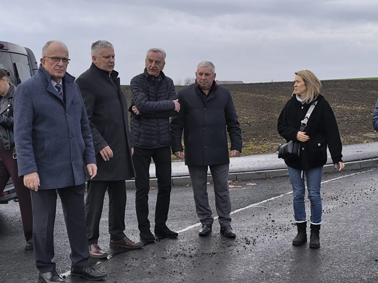 Oficjalne odebranie zmodernizowanego odcinka drogi powiatowej nr 3508L Michalów – Siemnice