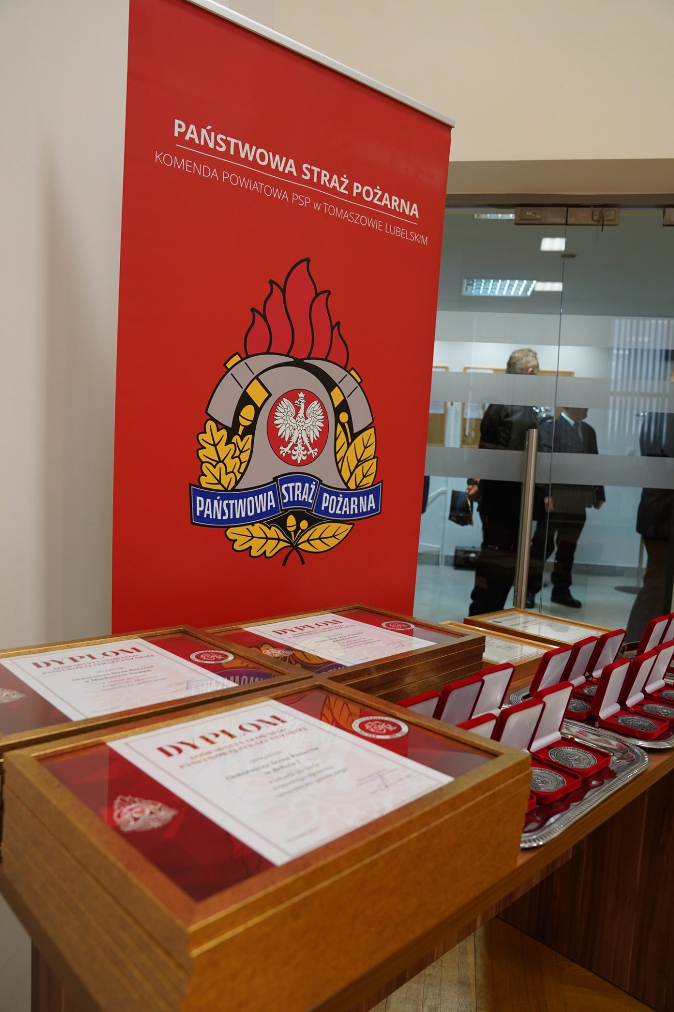 Odprawa szkoleniowa dla jednostek OSP włączonych do Krajowego Systemu Ratowniczo-Gaśniczego z terenu powiatu tomaszowskiego