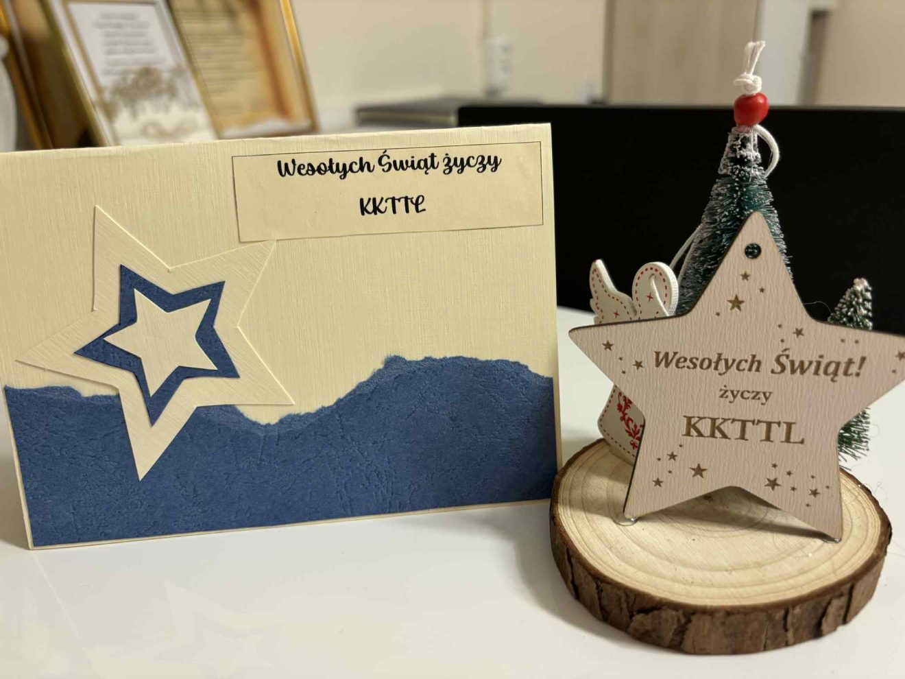 Świąteczna wizyta Klubu Karate Tradycyjnego w Starostwie Powiatowym