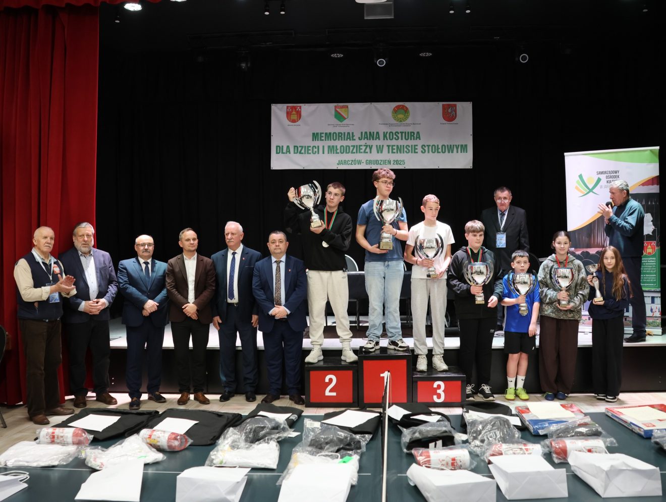 Komunikat Memoriału Jana Kostura w Tenisie Stołowym dla Dzieci i Młodzieży Jarczów 2025