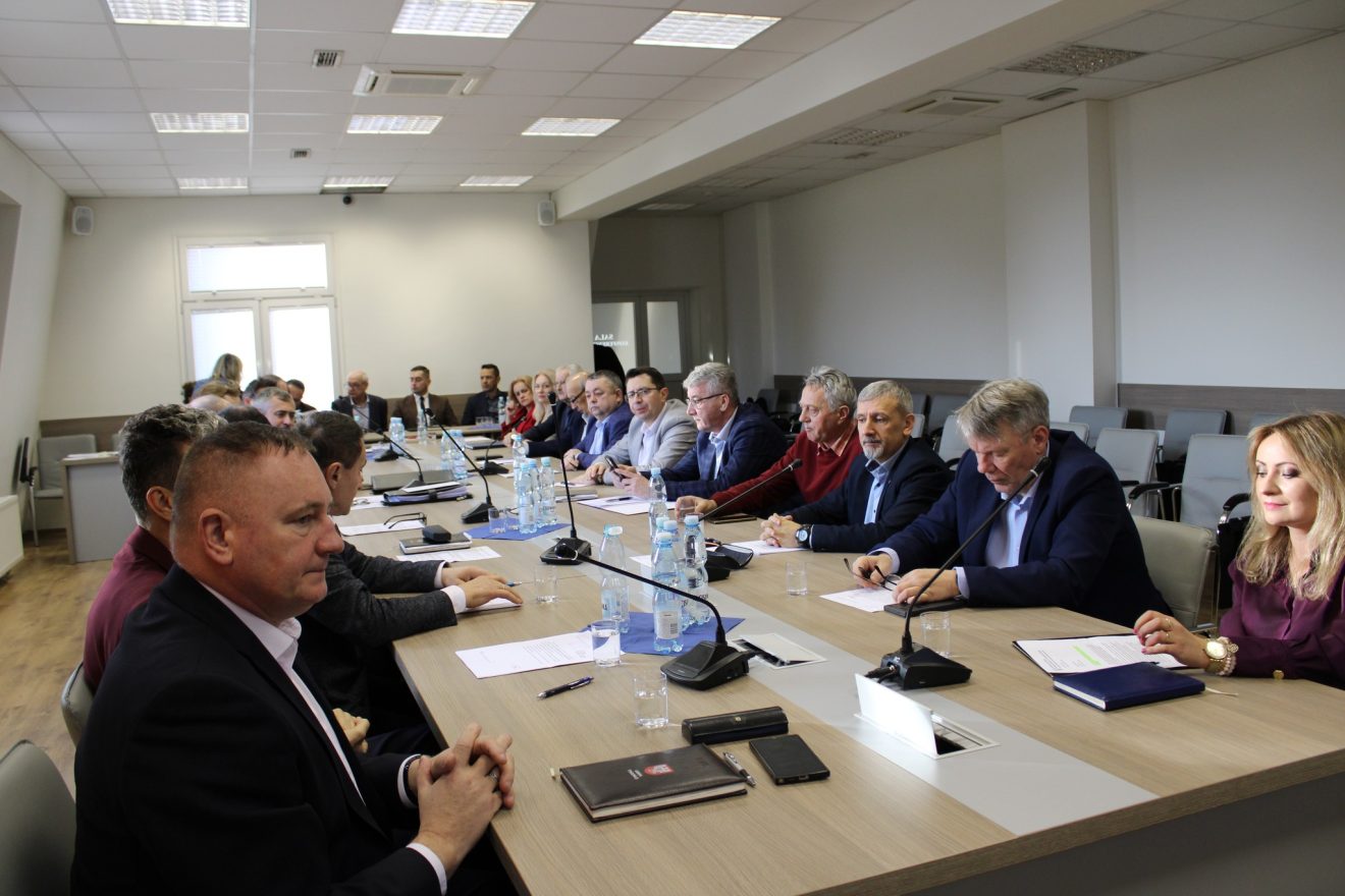 Posiedzenie Powiatowego Zespołu Zarządzania Kryzysowego