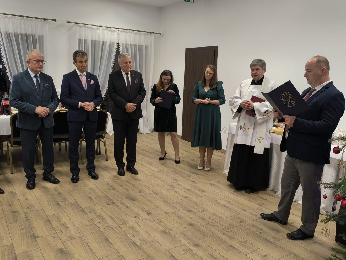 Uroczyste otwarcie nowego budynku świetlicy wiejskiej w miejscowości Pauczne