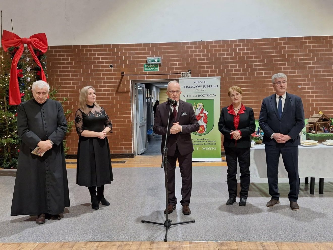 Spotkanie opłatkowe w Urzędzie Miasta Tomaszów Lubelski