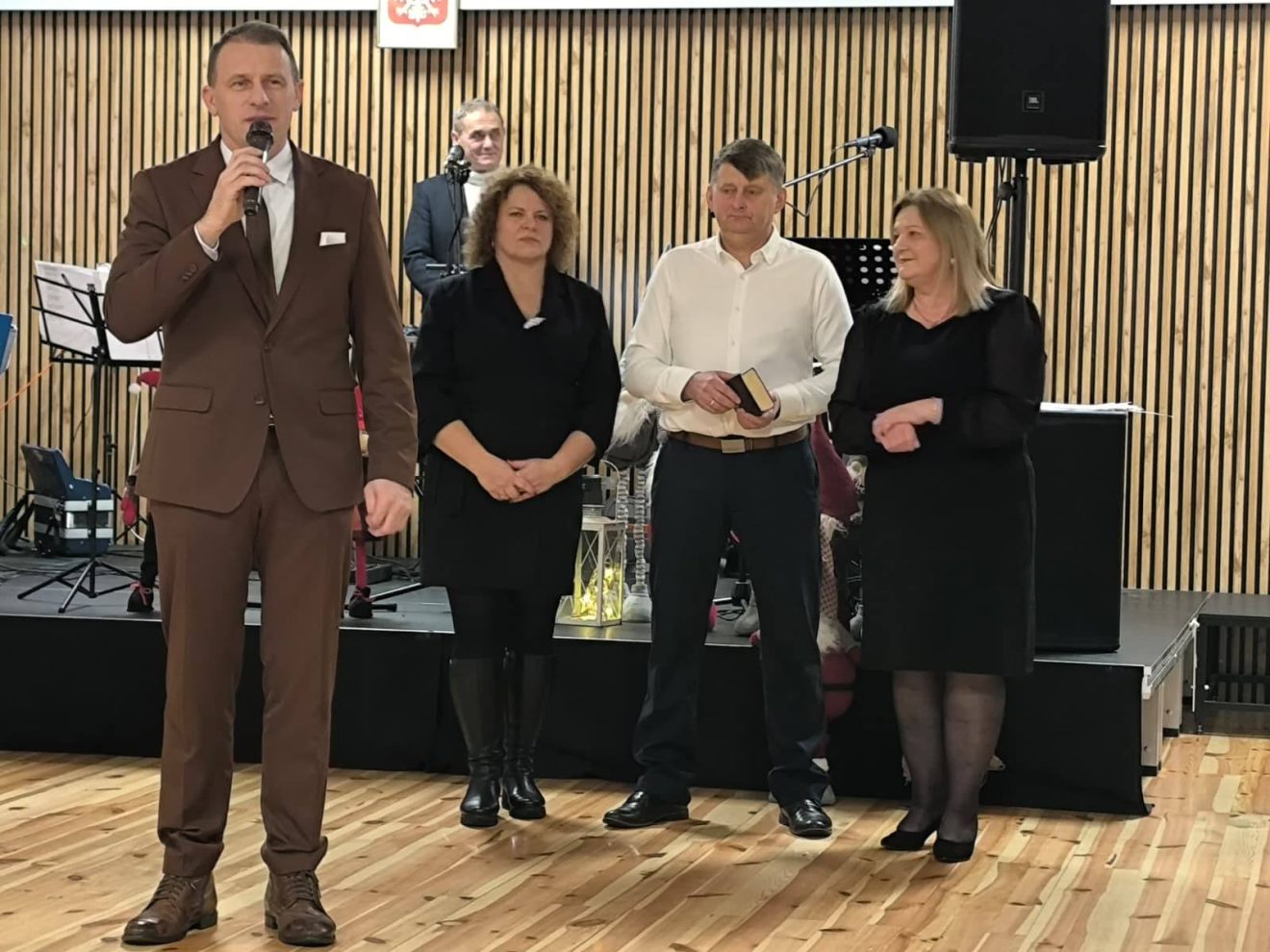 Spotkanie opłatkowe zorganizowane przez Koło Gospodyń Wiejskich w Rogoźnie