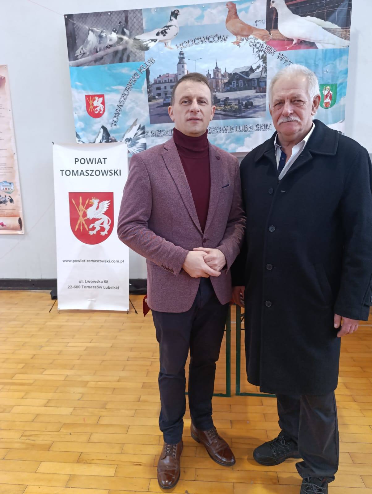 Wystawa Gołębi zorganizowana przez Tomaszowski Klub Hodowców Gołębi Wysokolotnych