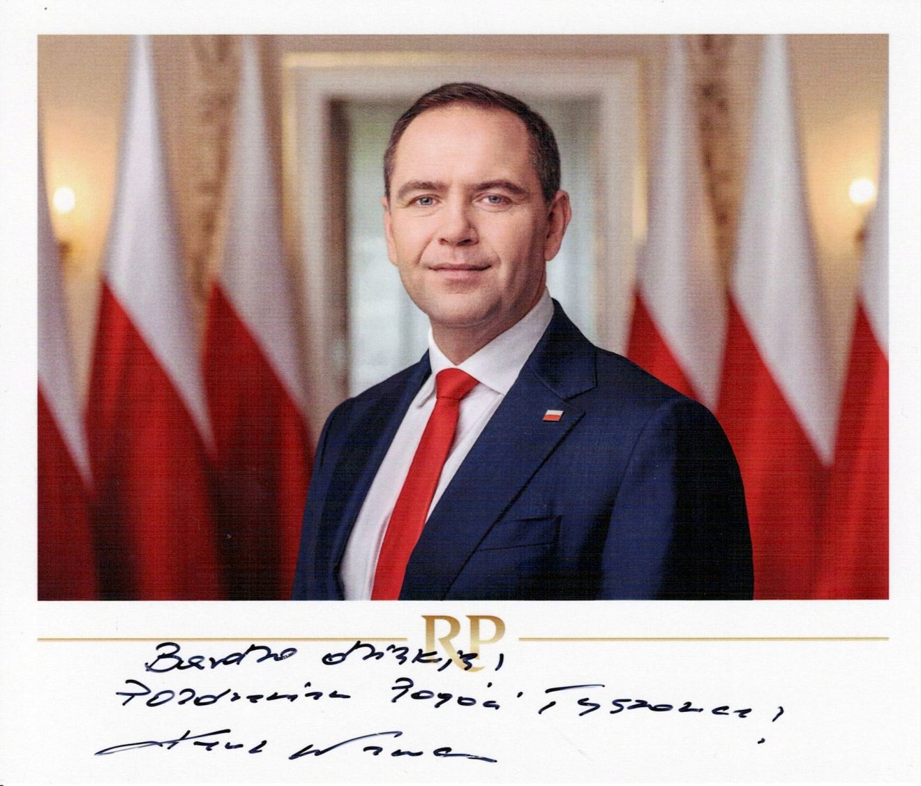 Podziękowanie od Prezydenta Karola Nawrockiego dla zawodników MKS Pogoń Tyszowce