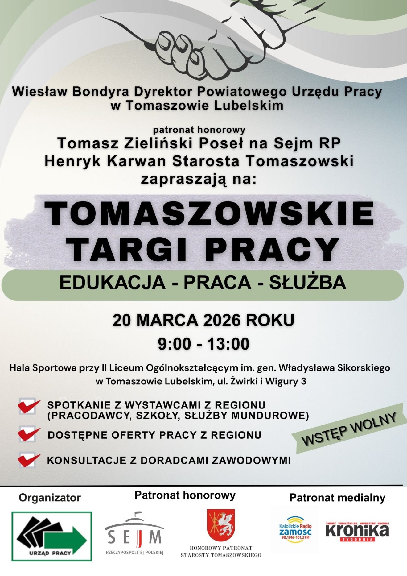 TOMASZOWSKIE TARGI PRACY