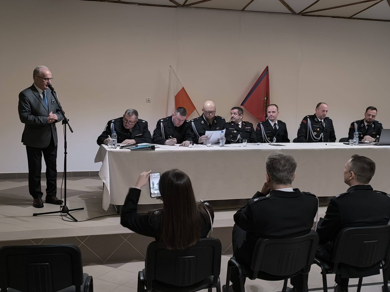 Walne Zebranie Sprawozdawcze Ochotniczej Straży Pożarnej w Szczepiatynie