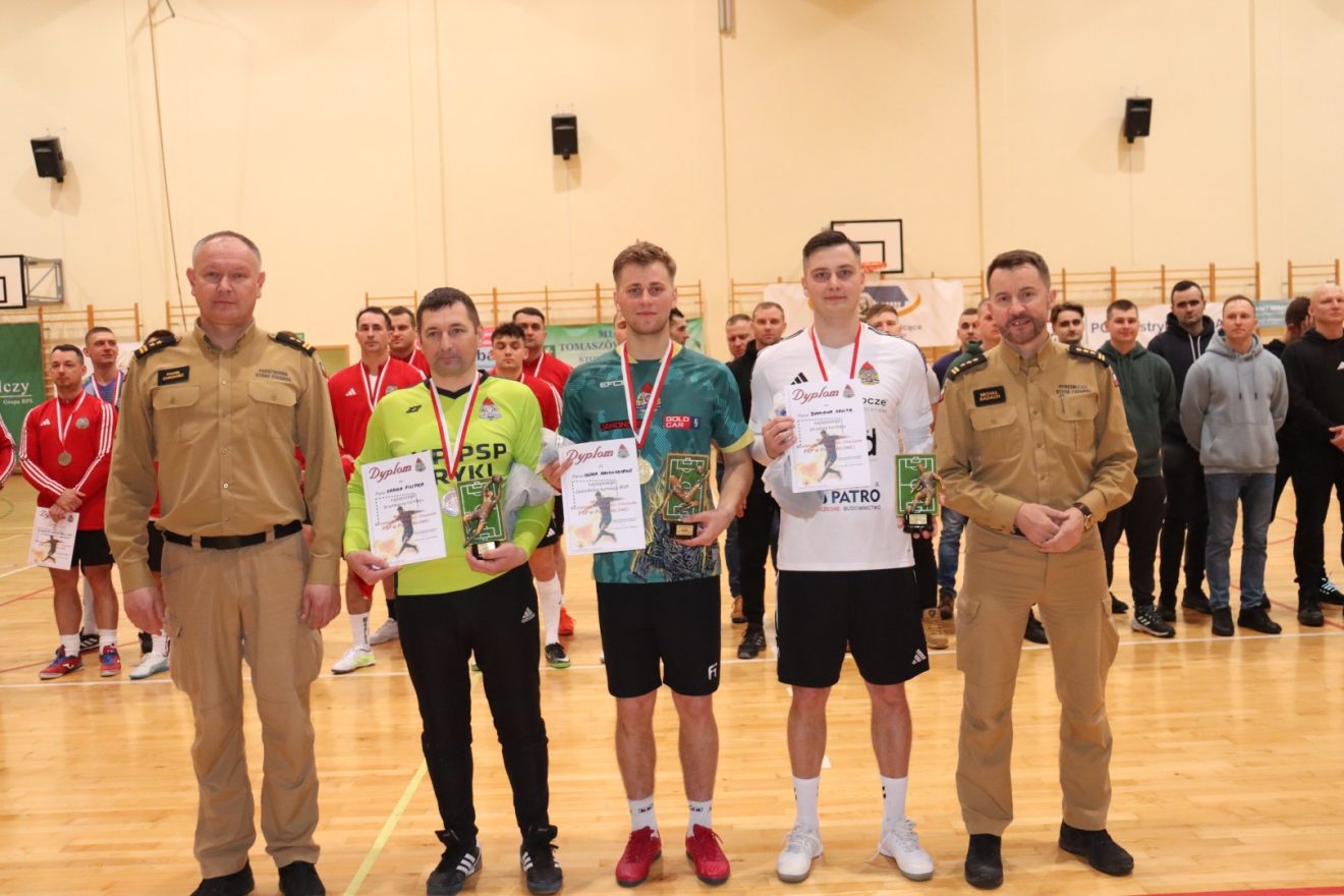 Mistrzostwa Województwa Lubelskiego Strażaków PSP w Halowej Piłce Nożnej