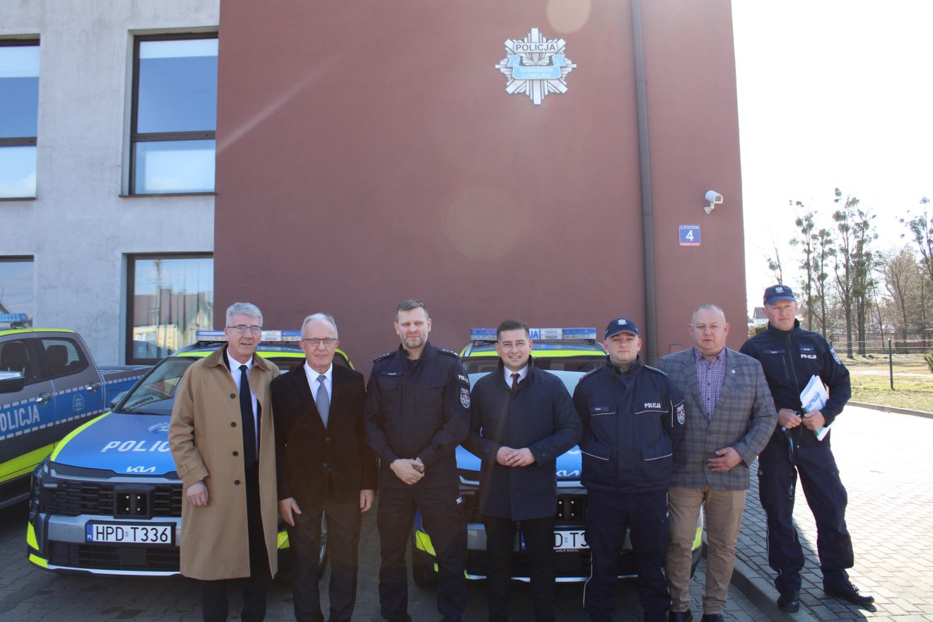 Nowe radiowozy dla tomaszowskiej policji