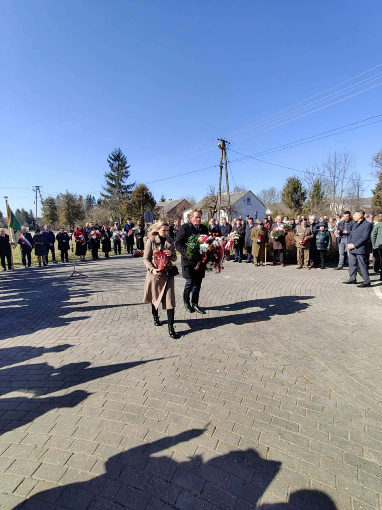 uroczystości upamiętniające 82. rocznicę pacyfikacji wsi przez ukraińskich nacjonalistów.