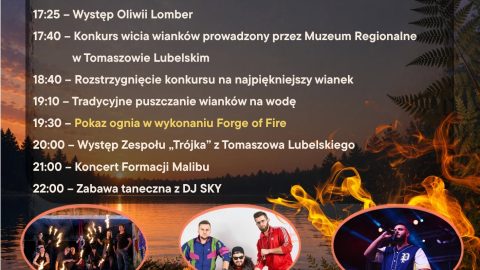 Na zdjęciu znajduje się plakat zapraszający na wydarzenie.