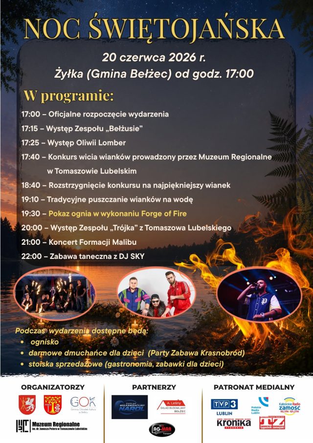 Na zdjęciu znajduje się plakat zapraszający na wydarzenie.
