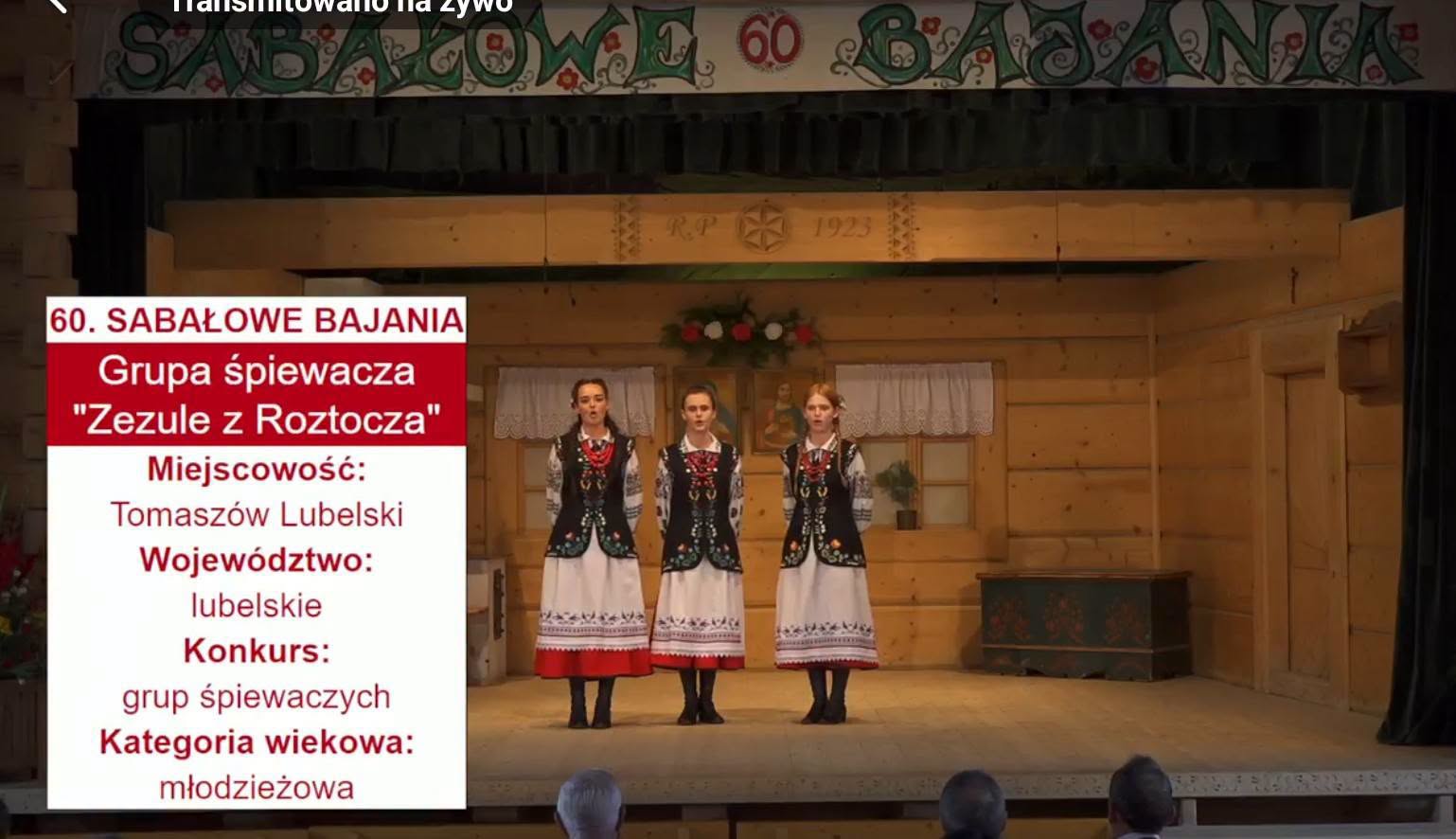 występ zezule