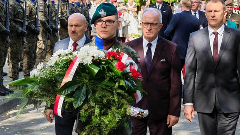 złożenie wieńców